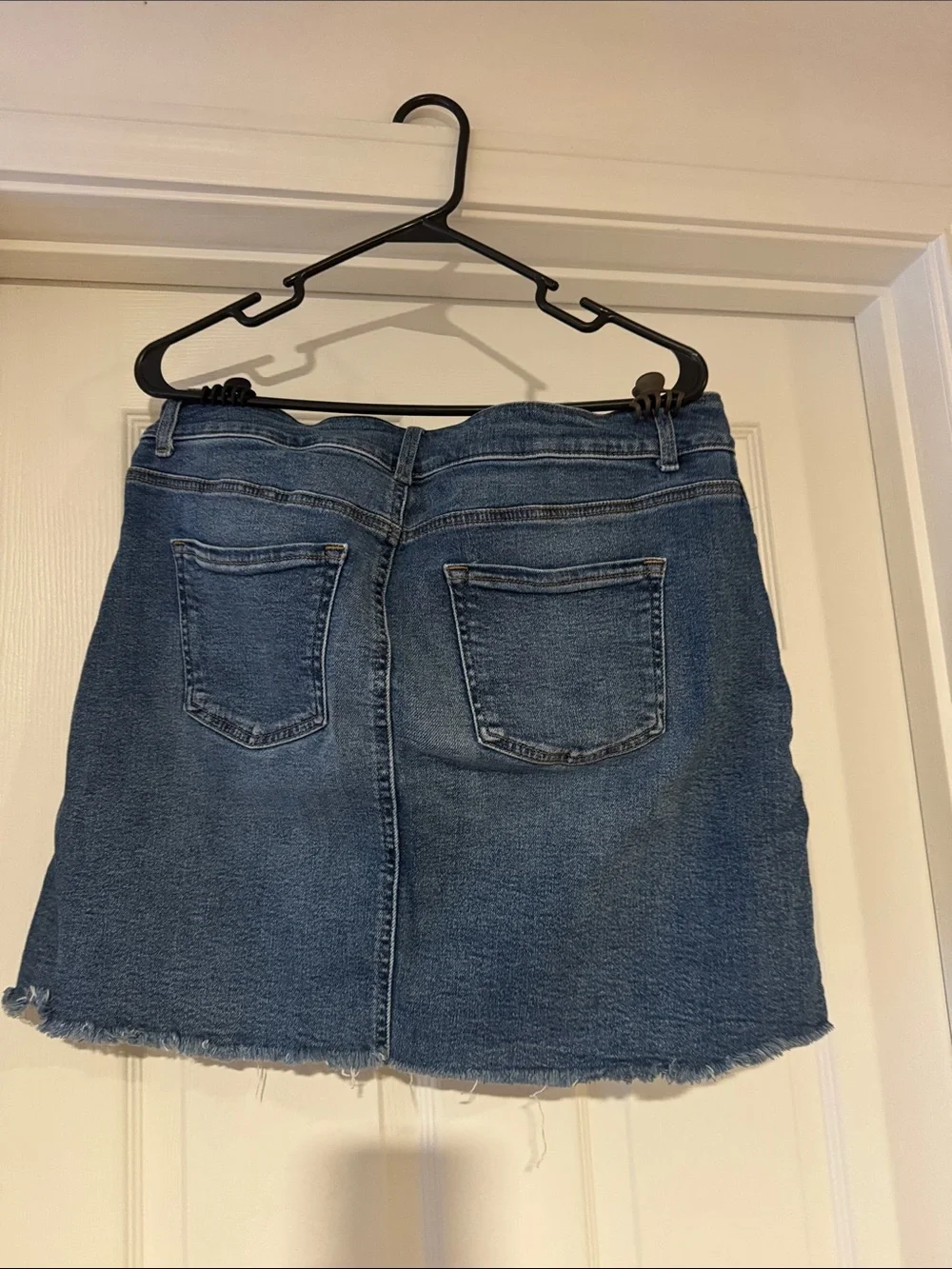Classic Blue Denim Skirt